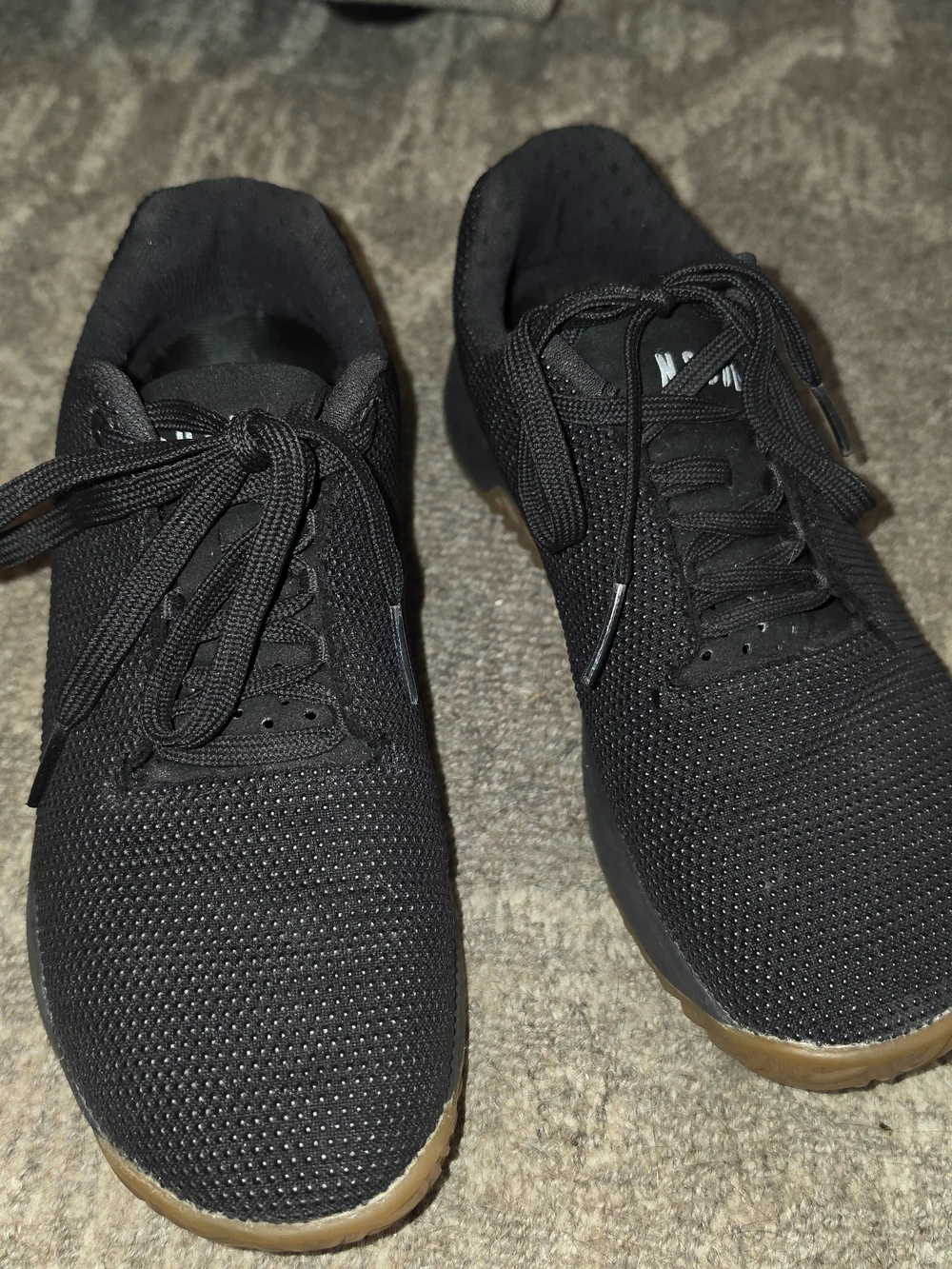 NOBULL Black Training Shoes with Gum Sole